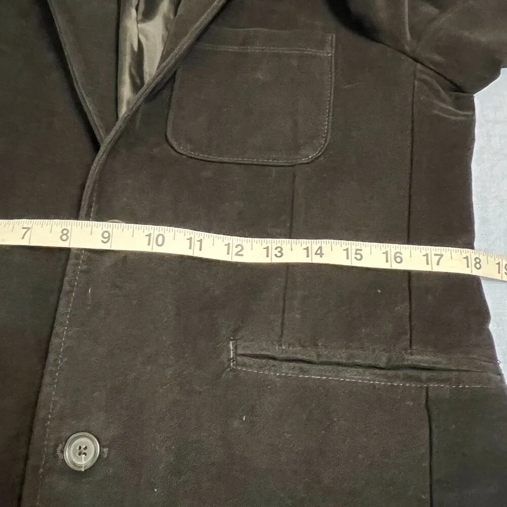 GAP Mens Black Blazer Jacket Size S Cotton Sport Coat Casual 2 Button